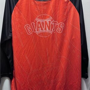 Sportscraft Limited Edition Orange and Black Jersey Giants Large